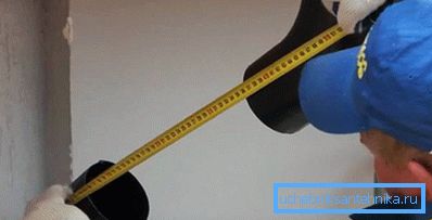 Colocando el tubo en su lugar