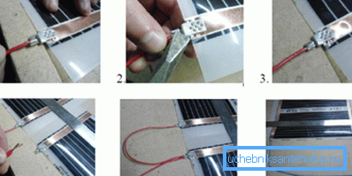 Conexión eléctrica a tejido infrarrojo en seis pasos. Conexión eléctrica a tejido infrarrojo en seis pasos.