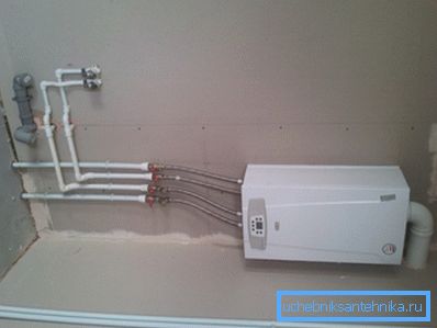 La sala donde está instalada la caldera debe cumplir ciertos requisitos. La sala donde está instalada la caldera debe cumplir ciertos requisitos.