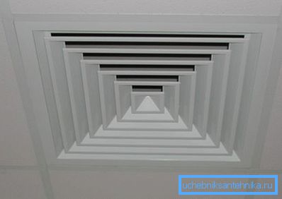 El uso de enmascaramiento con estructuras falsas deja visibles solo las rejillas de ventilación de techo de plástico. El uso de enmascaramiento con estructuras falsas deja visibles solo las rejillas de ventilación de techo de plástico.