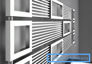 Un ejemplo de un calentador eléctrico de diseño. Un ejemplo de un calentador eléctrico de diseño.