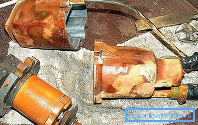 Prevención de la bomba Rodnichok con la ingesta de agua superior Prevención de la bomba Rodnichok con la ingesta de agua superior