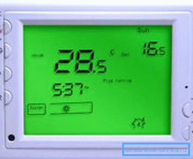 Termostato de cilindro programable Termostato de cilindro programable