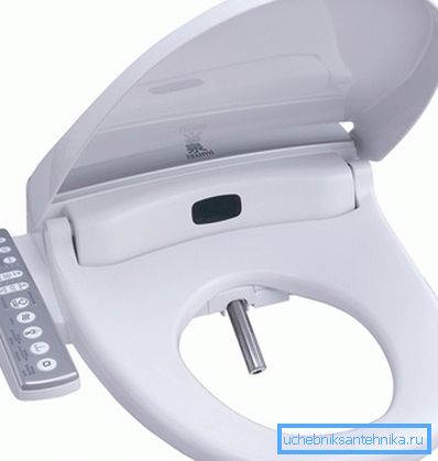 Opción de asiento programable bidet.