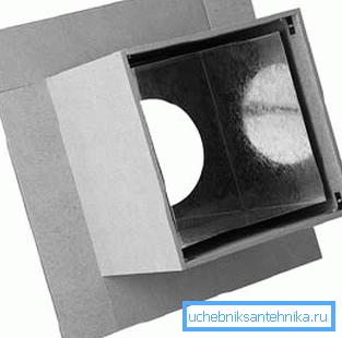 Minerita a través de caja de paso Minerita a través de caja de paso