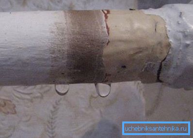 La fuga de la tubería a menudo causa la ventilación. La fuga de la tubería a menudo causa la ventilación.
