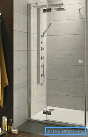 Cabina rectangular bajo vidrio Cabina rectangular bajo vidrio