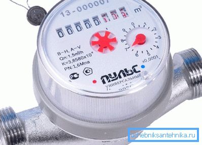 Medidor de agua pulso Medidor de agua pulso
