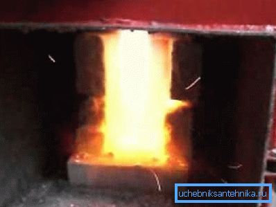 El trabajo del horno es similar a la combustión del gas natural en una caldera de gas. El trabajo del horno es similar a la combustión del gas natural en una caldera de gas.