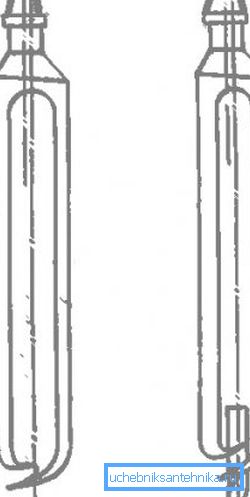 Diferentes tipos de cucharas de taladro en el corte. Diferentes tipos de cucharas de taladro en el corte.