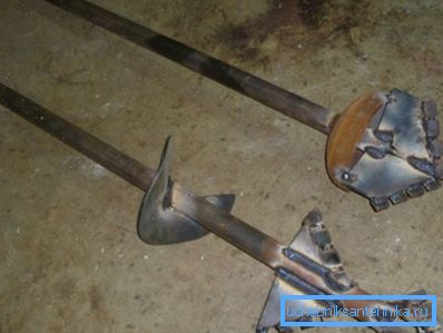 Varias opciones para la fabricación de taladros caseros, adaptados a un tipo particular de suelo. Varias opciones para la fabricación de taladros caseros, adaptados a un tipo particular de suelo.