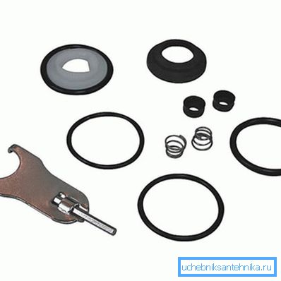 Kit de reparación para mezclador de bolas