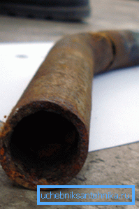Tubo oxidado no es adecuado para nada Tubo oxidado no es adecuado para nada