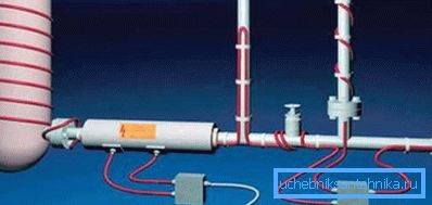 Con la ayuda del cable es posible llevar a cabo el calentamiento de tuberías, así como diversos conjuntos y tanques.