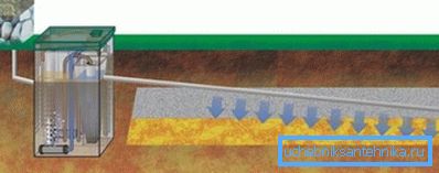 Fosa séptica con campo de drenaje: un sistema eficaz para la eliminación de aguas residuales. Fosa séptica con campo de drenaje: un sistema eficaz para la eliminación de aguas residuales.