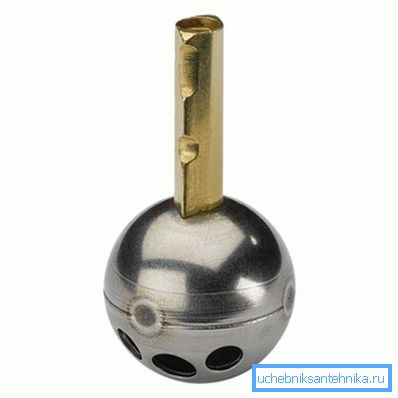Bola con varilla Bola con varilla