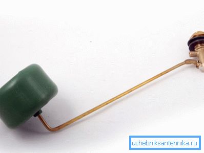 Válvula de bola con flotador para inodoro con palanca de metal Válvula de bola con flotador para inodoro con palanca de metal