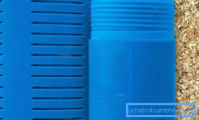 3836 Filtro ranurado de PVC
