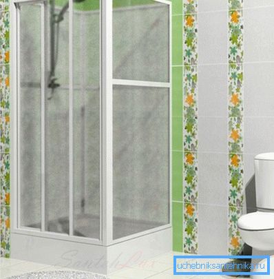 Persianas para cabina de ducha de policarbonato de 90x90 cm. Persianas para cabina de ducha de policarbonato de 90x90 cm.