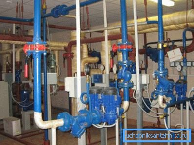 Sistema de válvulas en la sala de calderas. Sistema de válvulas en la sala de calderas.