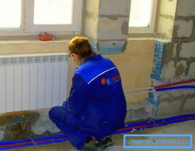 Confíe en la instalación de instalación compleja de sistemas de calefacción de casas de campo Confíe en la instalación de instalación compleja de sistemas de calefacción de casas de campo