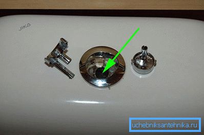 Retirar la tapa del depósito con dos botones.