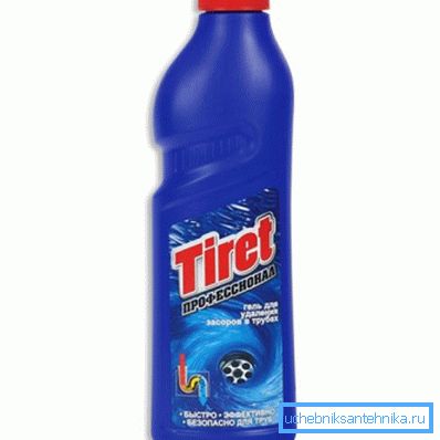 Agente de limpieza de tuberías Agente de limpieza de tuberías