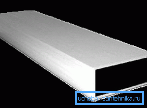 Tubo de perfil de acero 50x25 mm. Tubo de perfil de acero 50x25 mm.