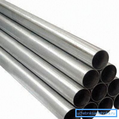 Tubería de acero galvanizada por gasoducto según GOST 3262 75. Tubería de acero galvanizada por gasoducto según GOST 3262 75.