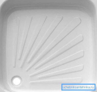Plato de ducha de acero 70 a 70 cm. Plato de ducha de acero 70 a 70 cm.