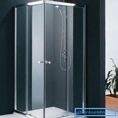 Cabina de ducha de vidrio 90x90 sin sartén Cabina de ducha de vidrio 90x90 sin sartén