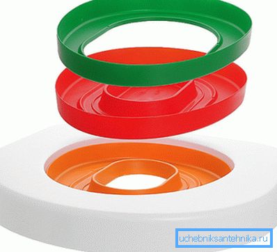 Incluso hay asientos de inodoro especiales para gatos. Incluso hay asientos de inodoro especiales para gatos.
