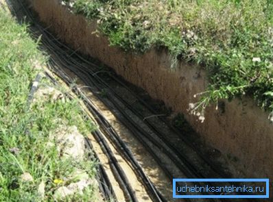 Existen ciertos estándares para la profundidad de la zanja para la instalación, que algunos artesanos evitan, refiriéndose a la calidad y confiabilidad de tales tuberías, pero los expertos no recomiendan Existen ciertos estándares para la profundidad de la zanja para la instalación, que algunos artesanos evitan, refiriéndose a la calidad y confiabilidad de tales tuberías, pero los expertos no recomiendan