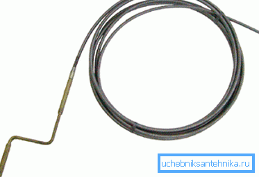 Parece cable de plomería Parece cable de plomería