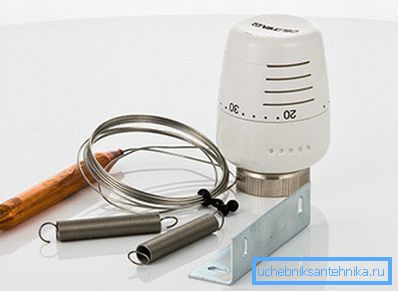 Cabezal térmico con sensor remoto. Cabezal térmico con sensor remoto.