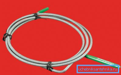 Cable para limpieza de alcantarillado. Cable para limpieza de alcantarillado.