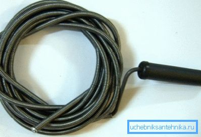 Cable para la limpieza de aguas residuales. Cable para la limpieza de aguas residuales.