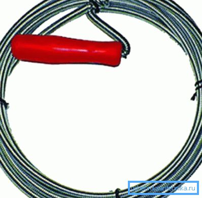 Cable para la limpieza de aguas residuales. Cable para la limpieza de aguas residuales.