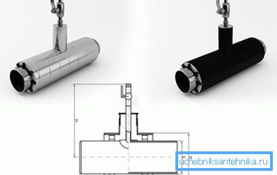Tee con válvula de bola de ventilación de aire en aislamiento de PPU