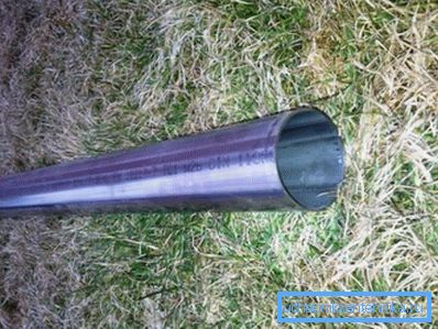 Tubo de acero inoxidable con un diámetro de 80 mm - ideal para la carcasa de la bomba Tubo de acero inoxidable con un diámetro de 80 mm - ideal para la carcasa de la bomba