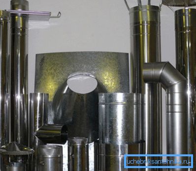 Tubería galvanizada - un excelente material para la disposición de chimeneas Tubería galvanizada - un excelente material para la disposición de chimeneas