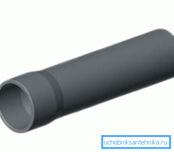 Tubería de PVC de 75 mm para pegado adhesivo. Tubería de PVC de 75 mm para pegado adhesivo.