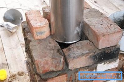 La tubería de la chimenea debe estar cubierta con material de protección de la madera. La tubería de la chimenea debe estar cubierta con material de protección de la madera.