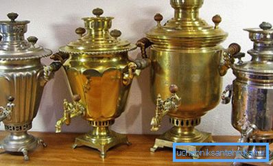 El color de los samovares difiere bastante, mientras que el recubrimiento puede ser brillante y mate, por lo que es importante encontrar el grifo adecuado El color de los samovares difiere bastante, mientras que el recubrimiento puede ser brillante y mate, por lo que es importante encontrar el grifo adecuado