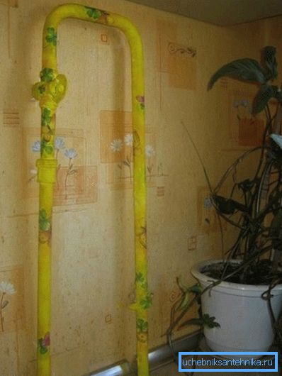 Flores en el tubo. Flores en el tubo.
