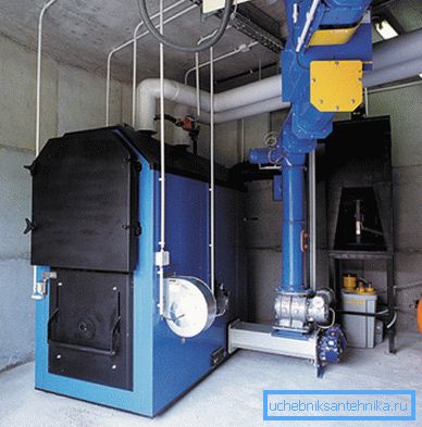 Caldera de combustible sólido con suministro automático de combustible: calefacción eficiente y uso conveniente Caldera de combustible sólido con suministro automático de combustible: calefacción eficiente y uso conveniente