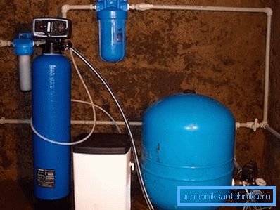 Listo suavizante o filtro para purificación de agua. Listo suavizante o filtro para purificación de agua.