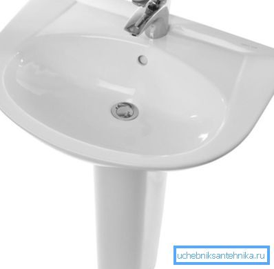 Un lavabo de pedestal es probablemente la solución más popular. Un lavabo de pedestal es probablemente la solución más popular.