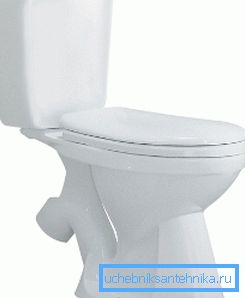 Inodoro inclinado: modelo cómodo y fácil de instalar Inodoro inclinado: modelo cómodo y fácil de instalar
