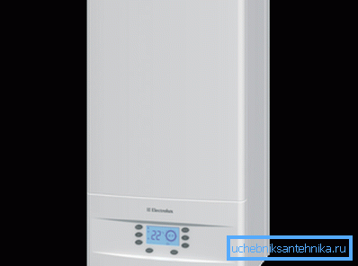 Caldera universal de la marca Electrolux con posibilidad de montaje en pared. Caldera universal de la marca Electrolux con posibilidad de montaje en pared.